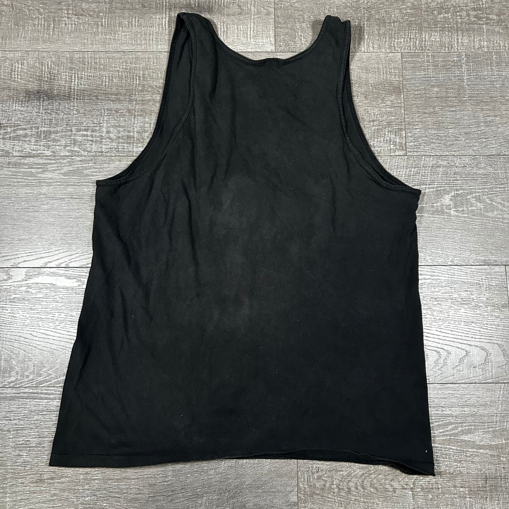 Vintage Ozzy The Original Kings of Surf Tank Top Faded Black Graphic Tee 90s - Picture 2 of 7